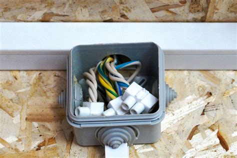 can you put a junction box in the floor|junction box installation.